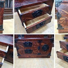 D43　美品　岩谷堂 姿見鏡台の画像