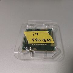 インテル Core i7-740QM CPU【4コア8スレッド】