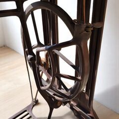 昭和レトロ　SUN-STAR　足踏みミシンの画像