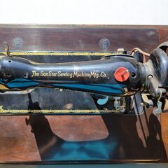 昭和レトロ　SUN-STAR　足踏みミシンの画像