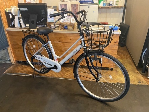 【4月中防犯登録無料！】マルイシ　26インチ自転車