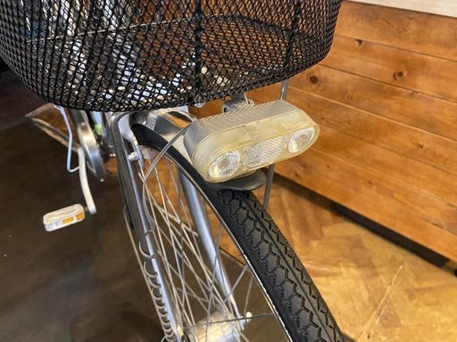 【ベルト駆動】LEDオートライト　3段　27インチ自転車