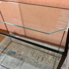 ガラス製の水槽 30×26×16の画像