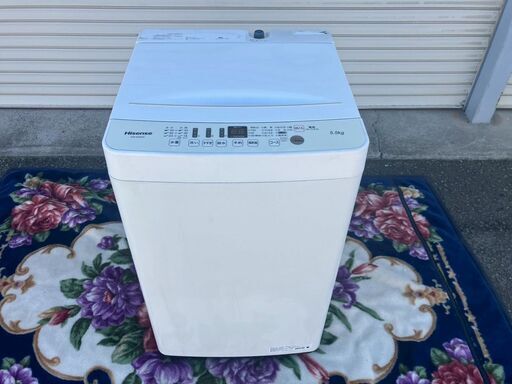 ハイセンス 中古 SB-HWE5503 洗濯機 5.5kg Hisense HW-E5503 風