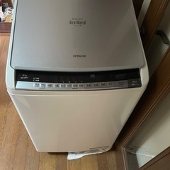 日立ビートウォッシュ洗濯機+防水パン