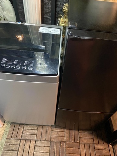 使用期間2年洗濯機+冷蔵庫 (tsu-chan) 北巽の生活家電《洗濯機
