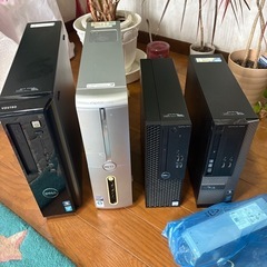 パソコン　デスクトップ小型、中型