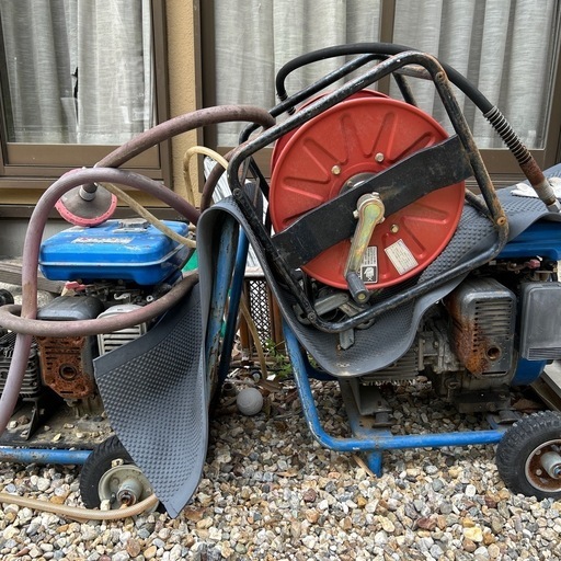 不動 部品取りコンプレッサー2台