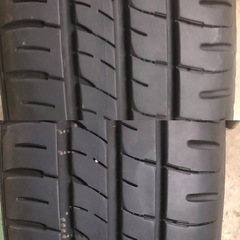 165 65 R14 24年 夏タイヤ&社外ホイールセットの画像