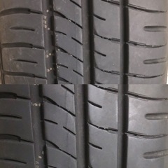 165 65 R14 24年 夏タイヤ&社外ホイールセットの画像
