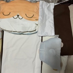 西松屋　ポータブル　ベビーベッド　セット　子猫の画像