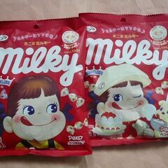 【無料】新品　不二家ミルキー菓子キャンディーペコちゃん　2袋