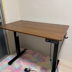 【美品】電動昇降式デスク　自動昇降机