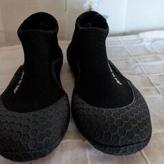 半額未使用GULLマリンブーツ値札付きの画像