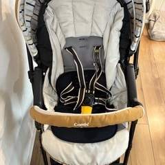【値下げ！】コンビ　スゴカル 4キャス compact エッグショック HH ベルガモットイエロー　combiの画像