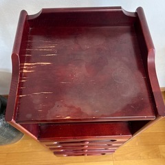 オールドカリモク　棚　チェストの画像