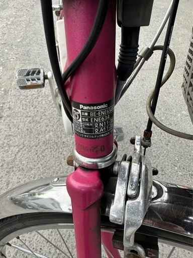 Panasonic電動アシスト(12ah、4点灯)