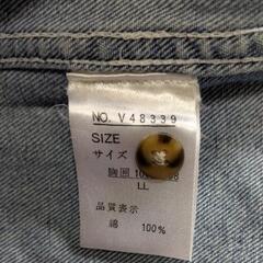 デニムジャケット  LLの画像