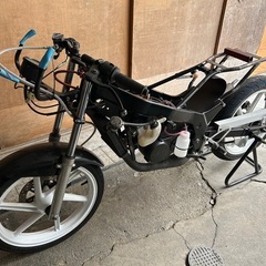 制作途中　レーサー　ns1　キタコ63cc