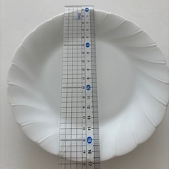 真っ白なお皿　4枚セットの画像