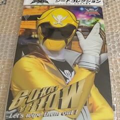 ◆新品未開封◆海賊戦隊ゴーカイジャー シートコレクション ゴーカイイエロー ルカ・ミルフィ 市道真央 リバーシブル下敷きの画像