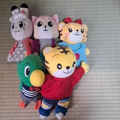 しまじろう　キャラクターぬいぐるみまとめて