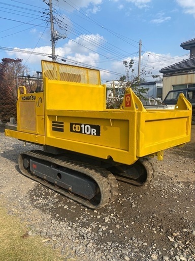 KOMATSU CD10R-1 クローラーダンプ　くるくるダンプ