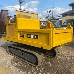 KOMATSU CD10R-1 クローラーダンプ くるくるダンプ