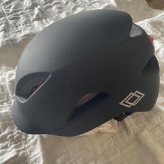 自転車用 ロードバイク スケボー ヘルメット L サイズ マットブラックの画像