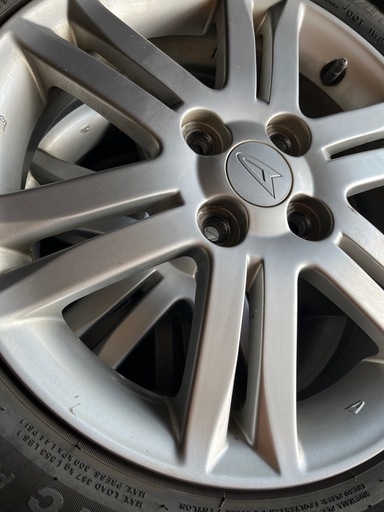 2023年製　165 55R15 ホイール付きタイヤ4本