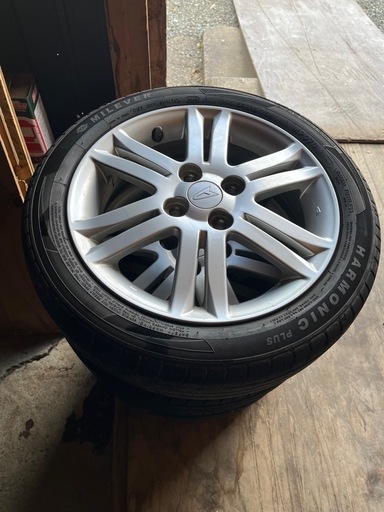 2023年製　165 55R15 ホイール付きタイヤ4本