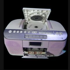 5/29●東芝　ＣＤラジオカセ　🌺（完動品）の画像