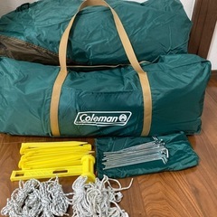 coleman(コ-ルマン)テントグランドシート付
の画像