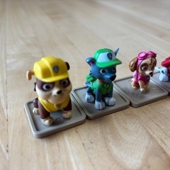 パウパトロール　スタンドフィギュア　6体セットの画像