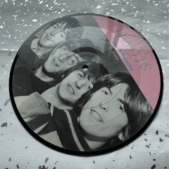 THE BEATLES PICTUR VINYL コレクターズ・アイテム ピクチャーレコード RP5675A ビートルズの画像
