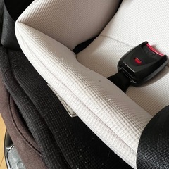 Combi コンビ　クルムーヴスマートisofixエッグクッションNeo cg-uig ブラック　ブラウン　チャイルドシートの画像