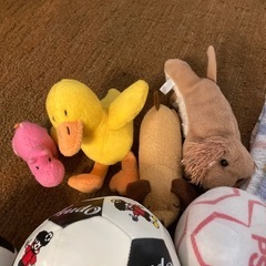 20円！古いタオル・ワンちゃんが遊べそうなおもちゃ（ボール・ぬいぐるみ）　の画像
