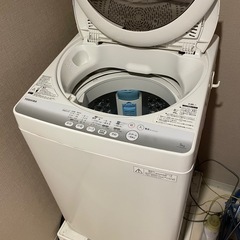 洗濯機　東芝　5kg AW-50GM(W) 本日限定