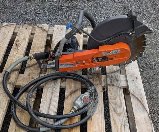 鹿児島発　ハスクバーナー空圧駆動式カッターK40