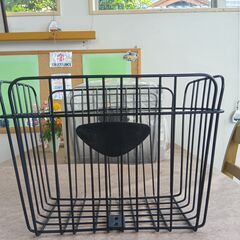 メーカー不明　自転車パーツ　前かご