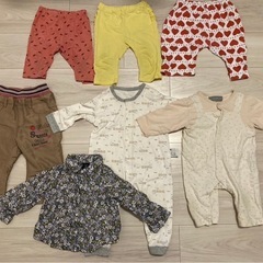 サイズ80 お洋服セット12点の画像