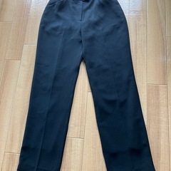 シンクロニシティ　礼服　レディース　ブラック スラックス ハイウエストの画像