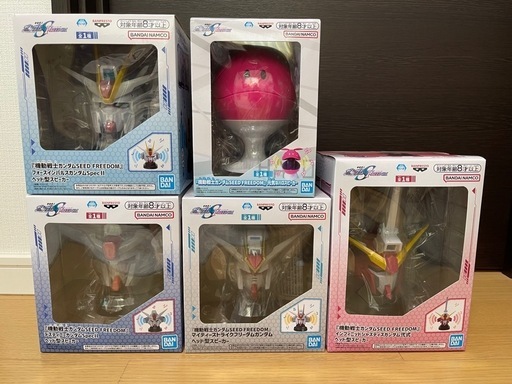 ガンダムSEED FREEDOM フィギュア & スピーカー 6点セット