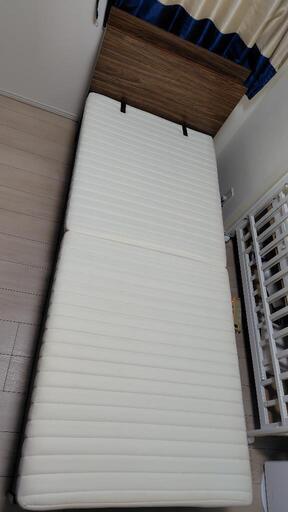 組立式跳ね上げベッド2台【引き取り限定】 (びびび) 柏のベッド
