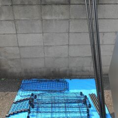 【配送出来ます】ルミナスノワール 突っ張りラック 幅75cm 7段 高さ220-280cm（近くなら配送も可能です。宅配もお問合せ下さい）の画像