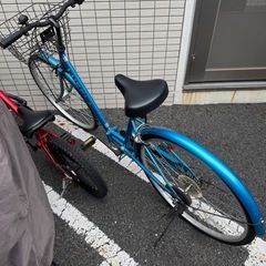 26インチ折り畳みシティサイクルの画像