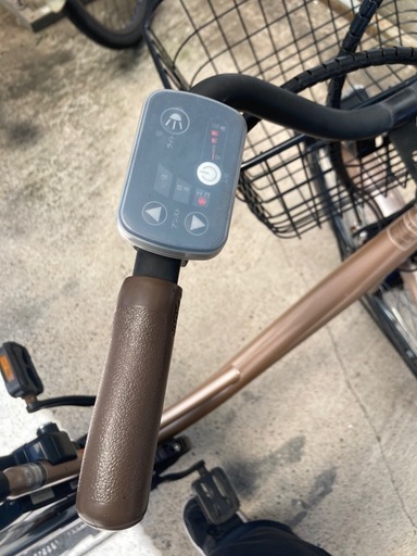 電動アシスト自転車 メルレットe-B イオンバイク ゴールド