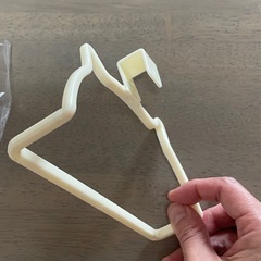 未使用 ネコの形のタオルかけ　2個 の画像