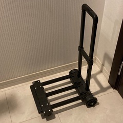 カート 折りたたみ式 ４輪 コンパクト　黒の画像