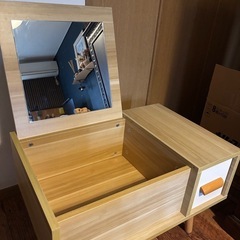 ローテーブルドレッサー　鏡台　学習机　　